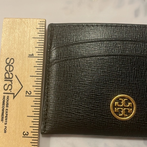 Tory Burch Black Cardholder, NWT - Picture 8 of 9